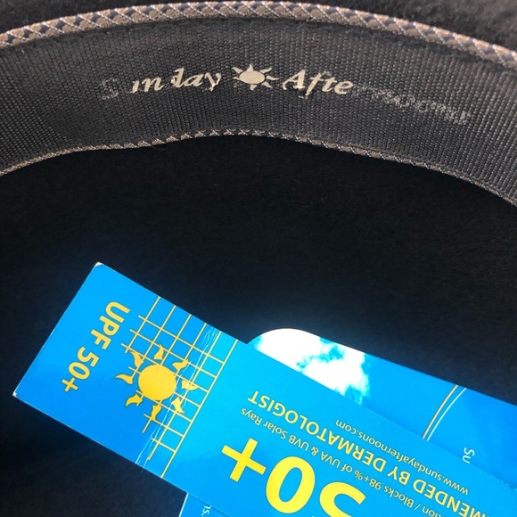 Sunday Afternoon Black Wool Trilby Hat - Picture 7 of 11